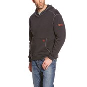 2Q Ariat FR Work Tek Pullover Hoodie Black